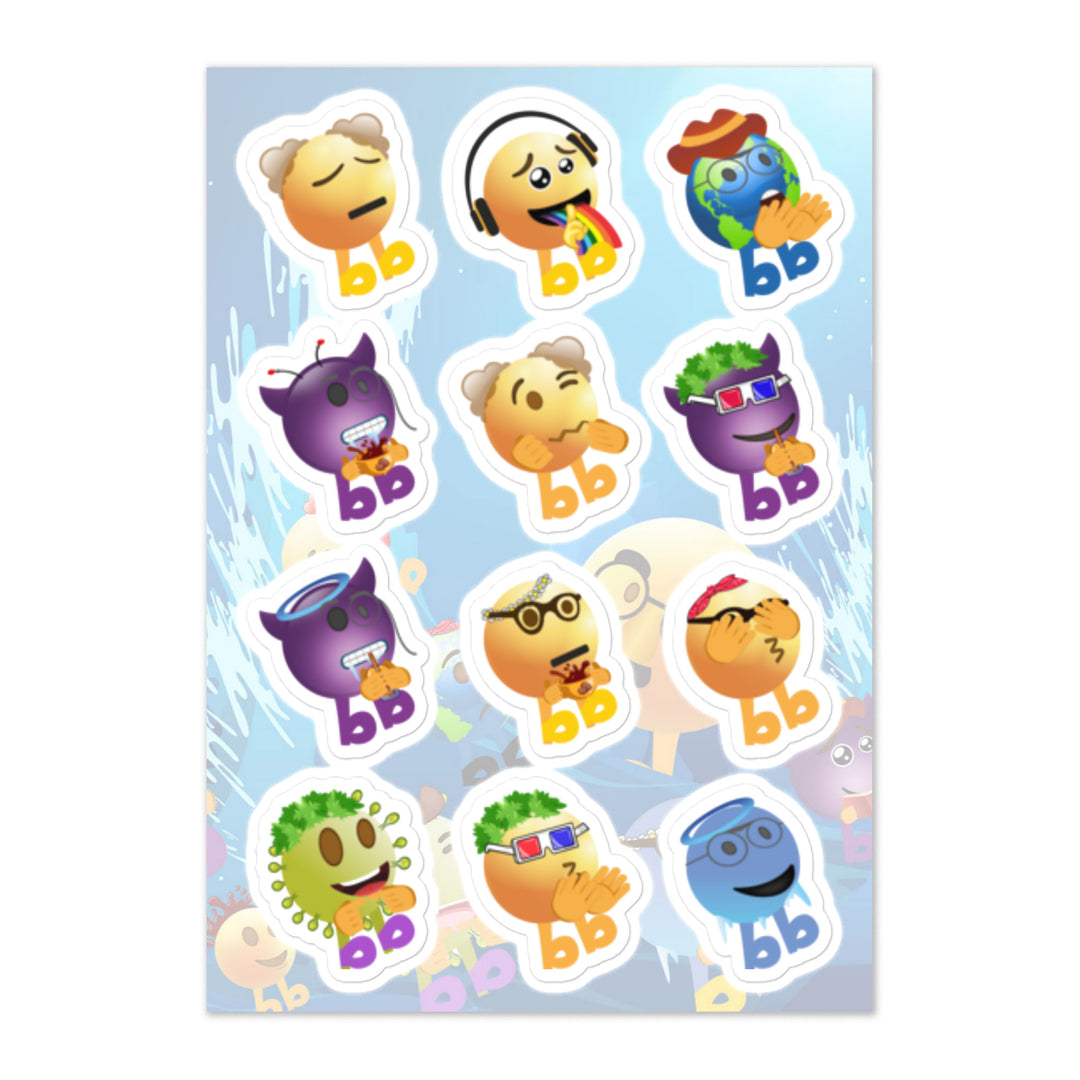 Megabb MaMa Stickers - Emojibb