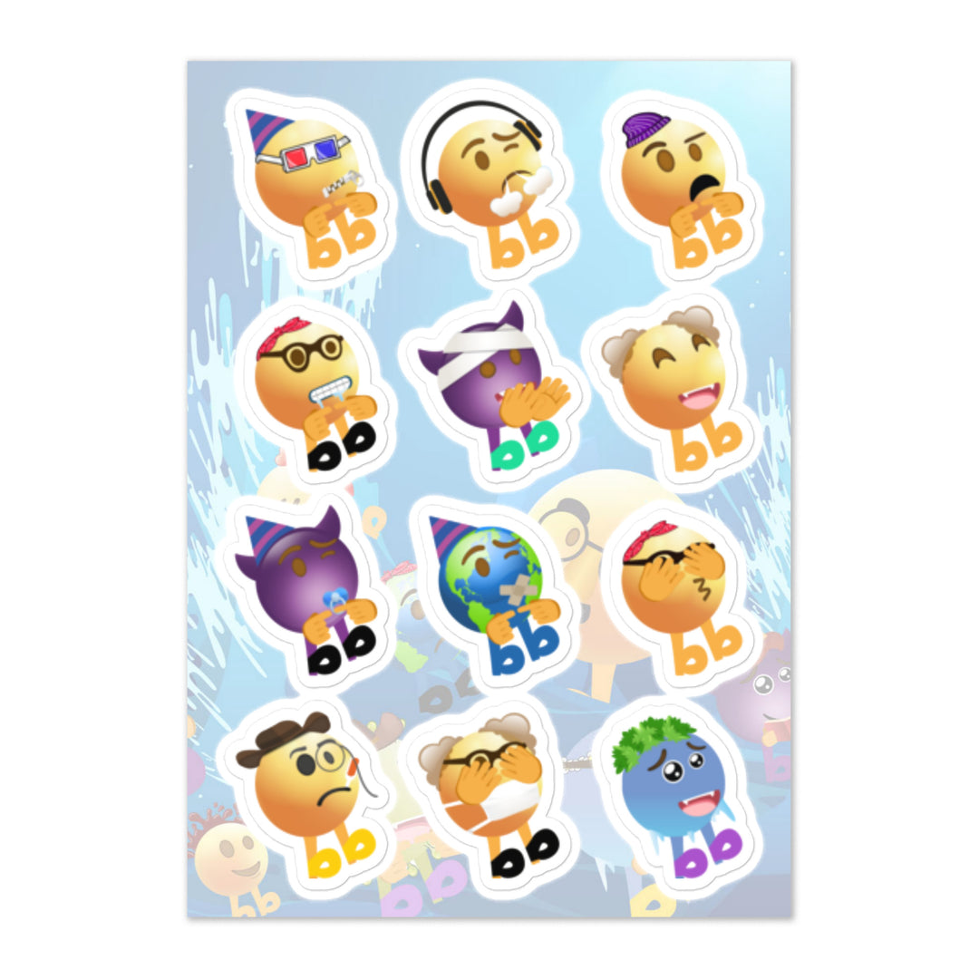 Megabb MaMa Stickers - Emojibb