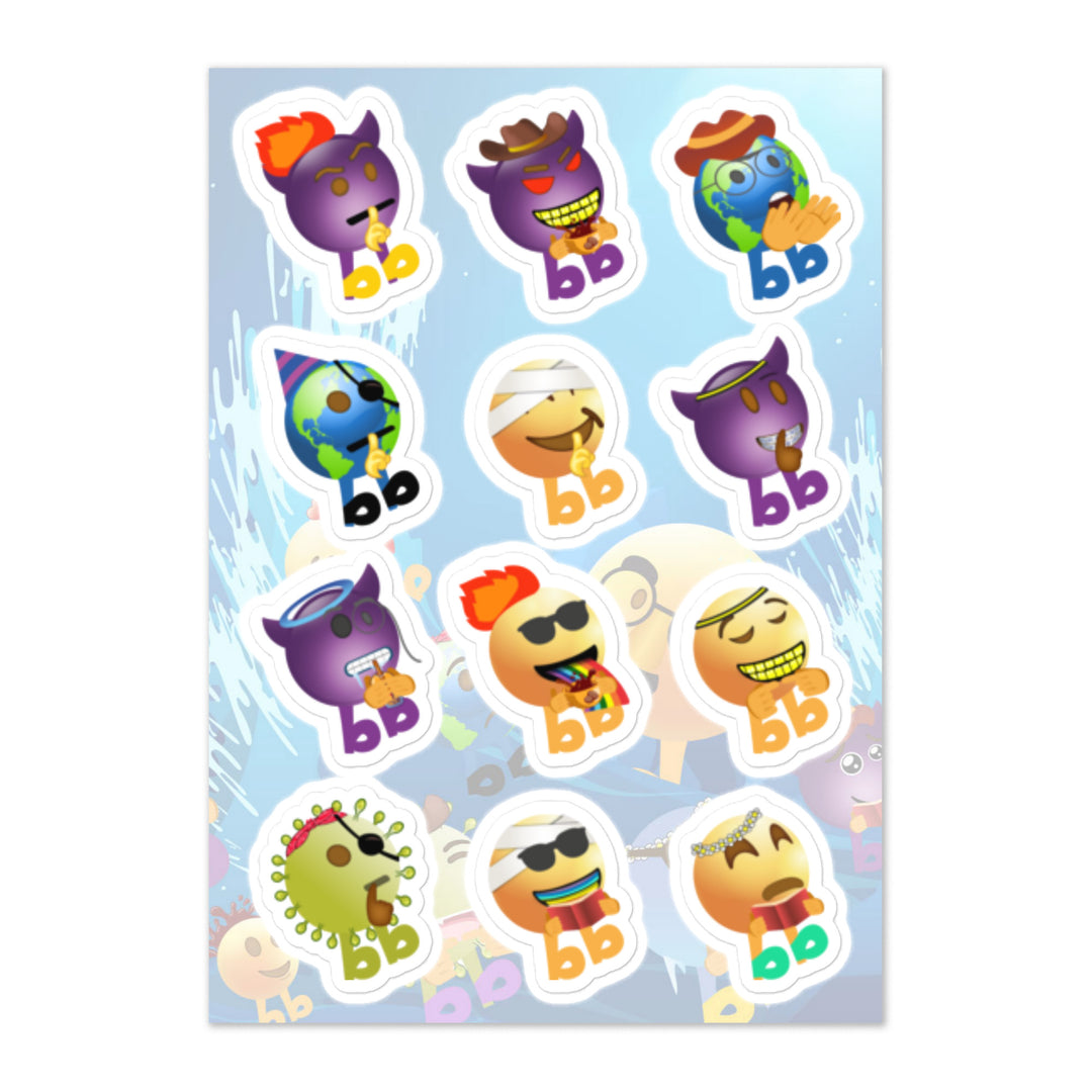 Megabb MaMa Stickers - Emojibb