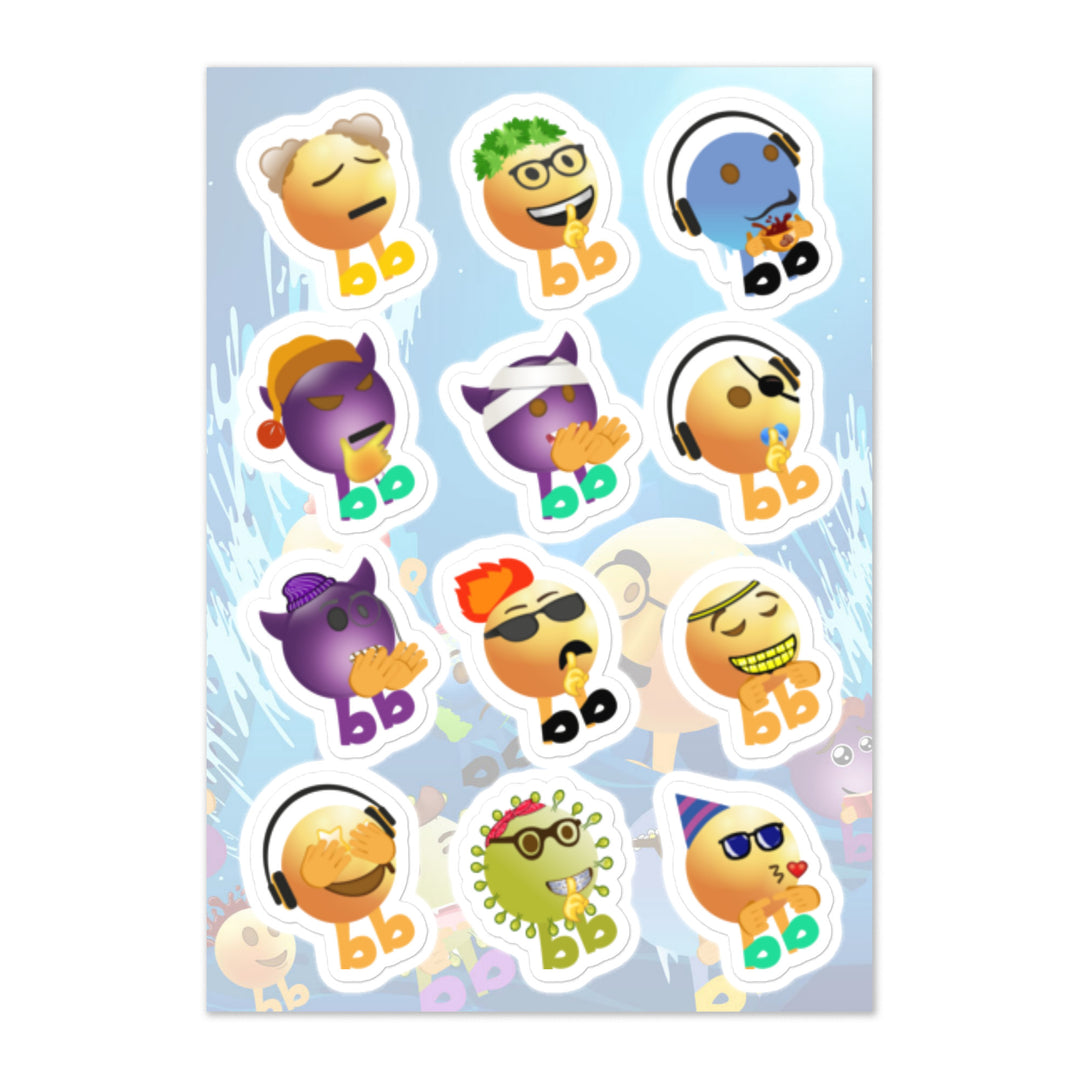 Megabb MaMa Stickers - Emojibb