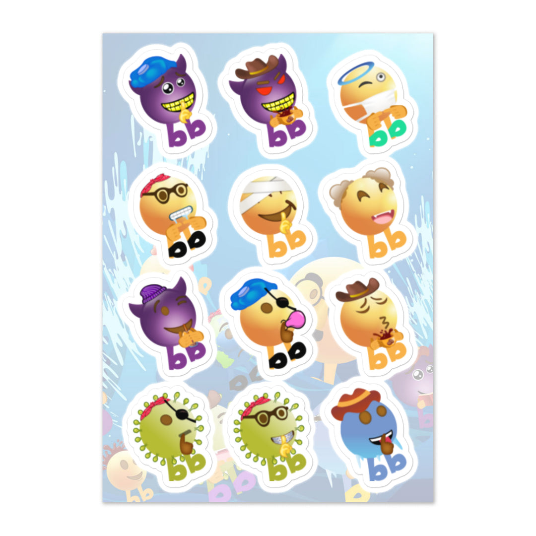 Megabb MaMa Stickers - Emojibb