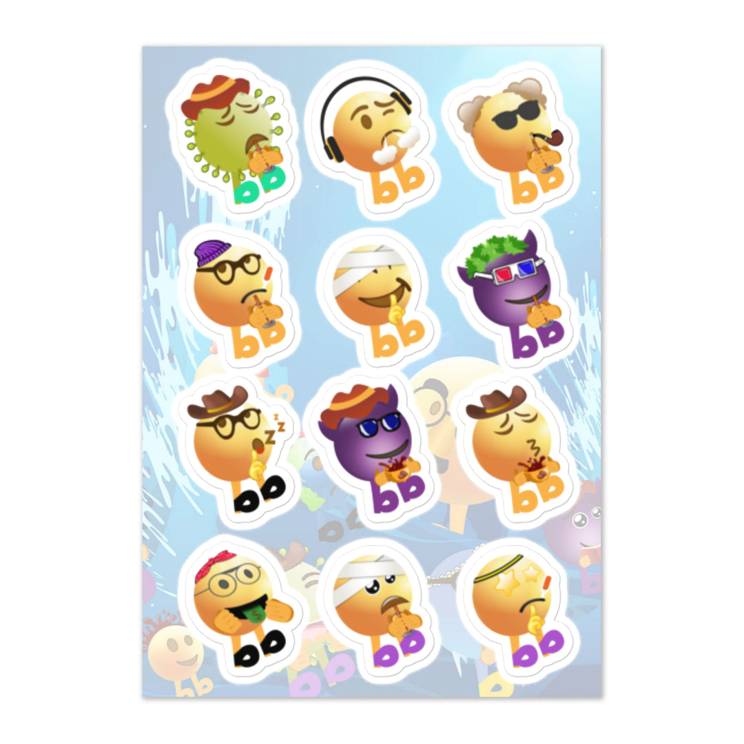 Megabb MaMa Stickers - Emojibb