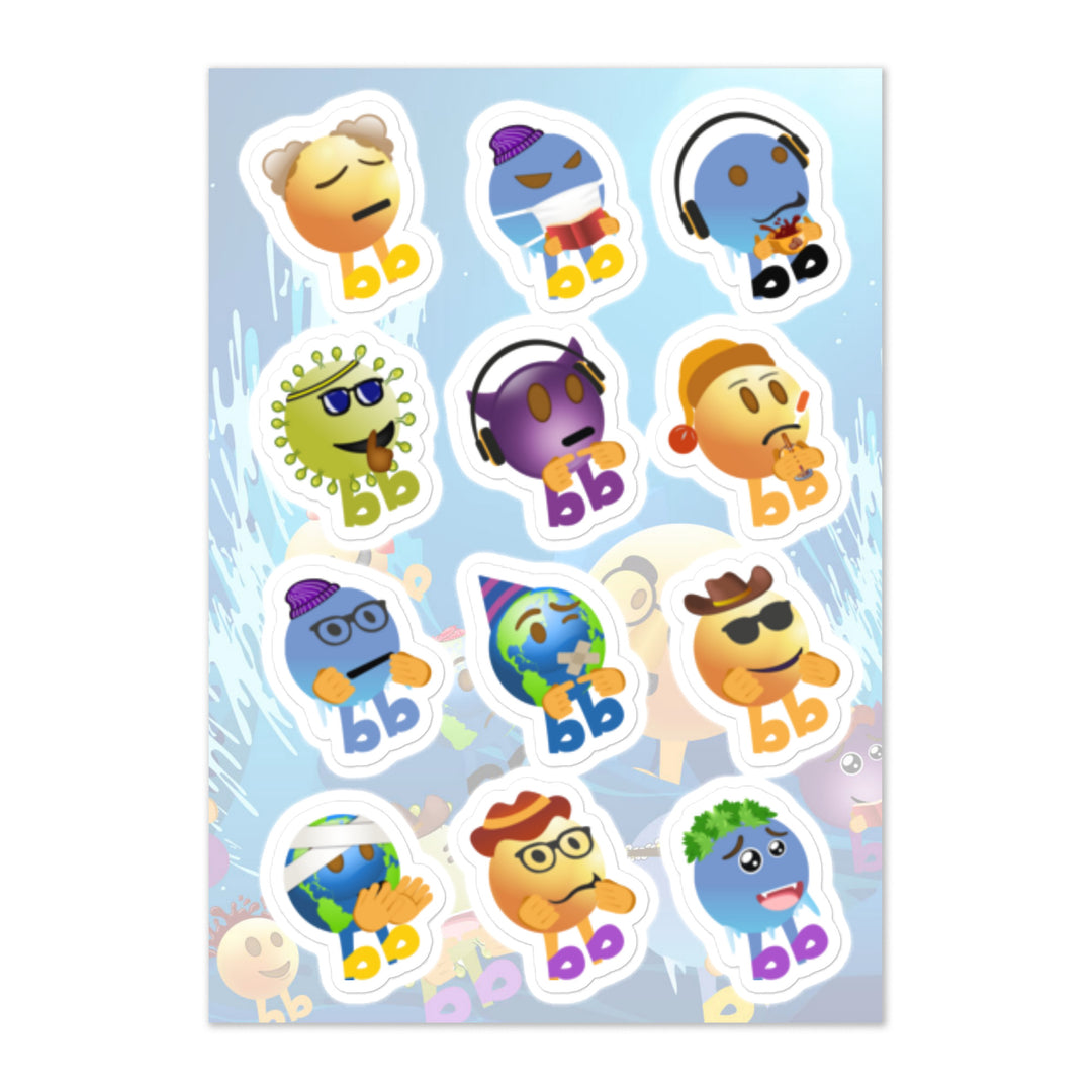 Megabb MaMa Stickers - Emojibb