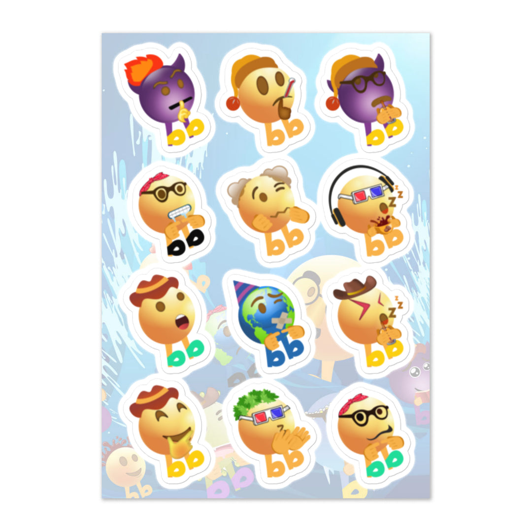 Megabb MaMa Stickers - Emojibb