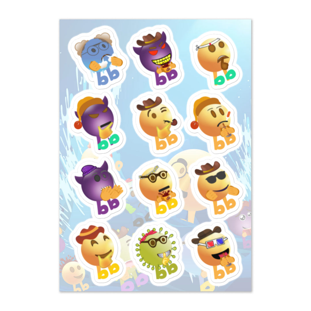 Megabb MaMa Stickers - Emojibb