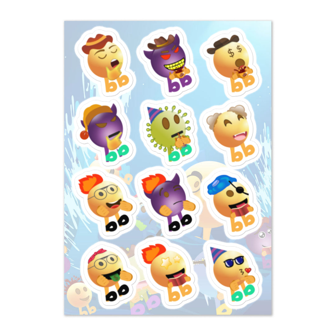 Megabb MaMa Stickers - Emojibb