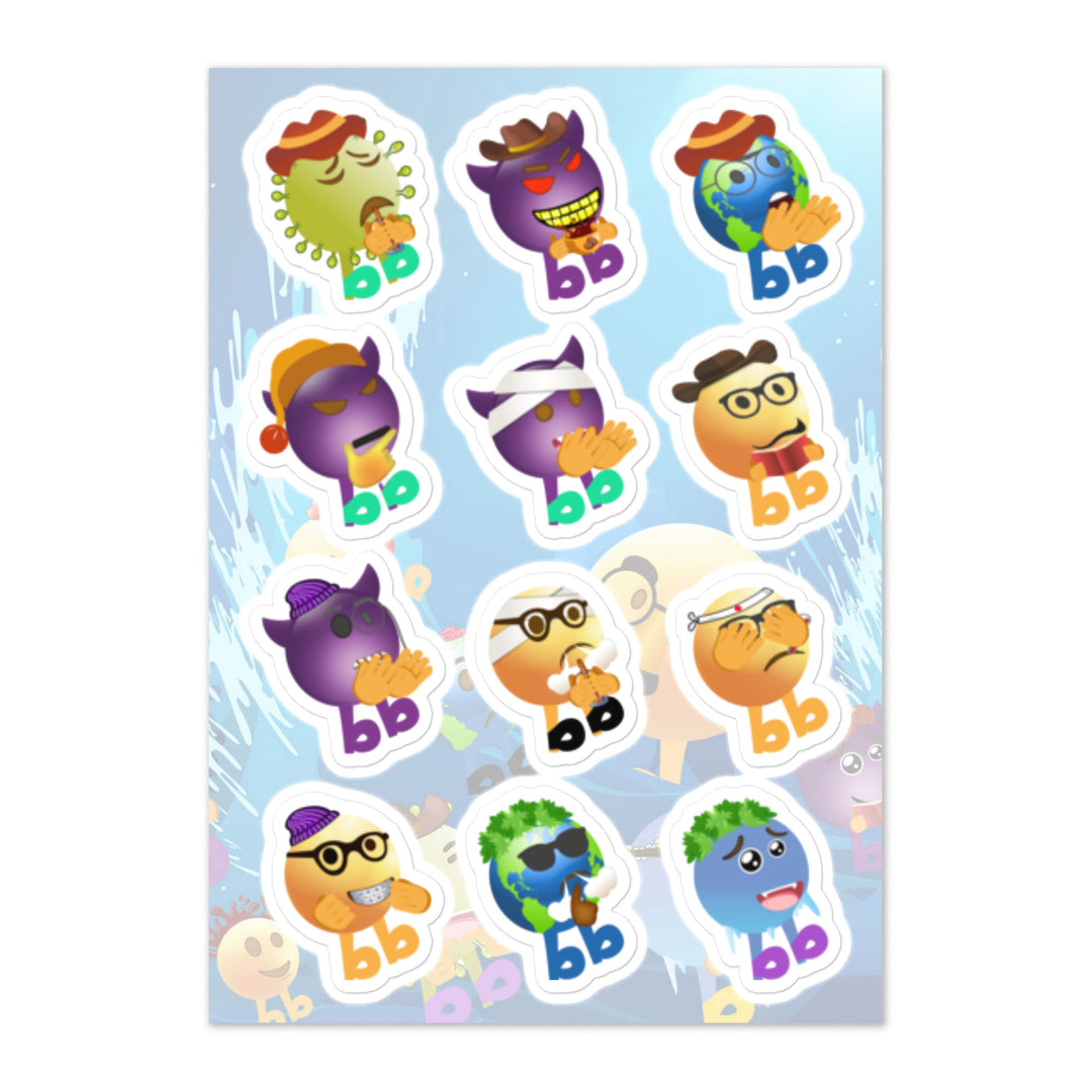 Megabb MaMa Stickers - Emojibb