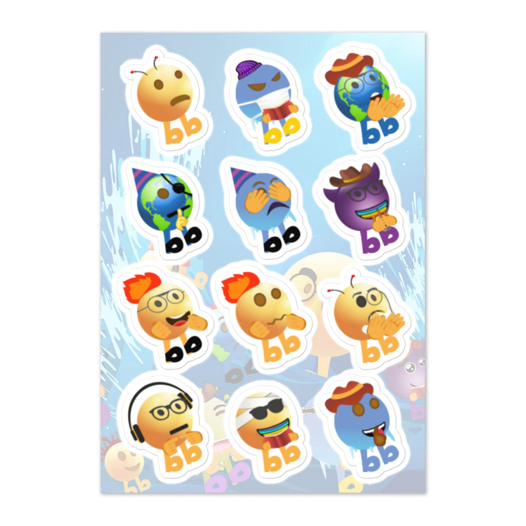 Megabb MaMa Stickers - Emojibb