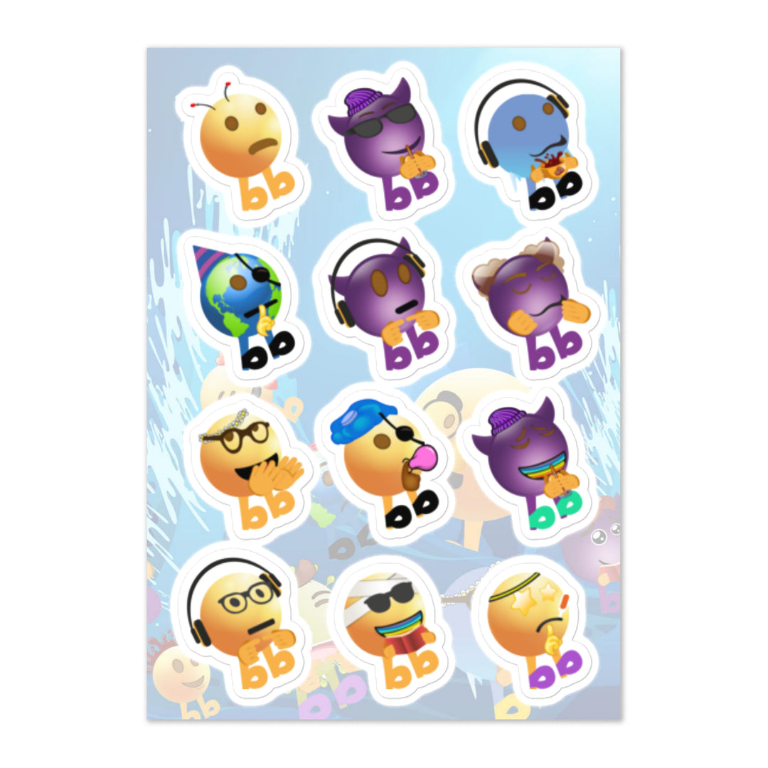 Megabb MaMa Stickers - Emojibb