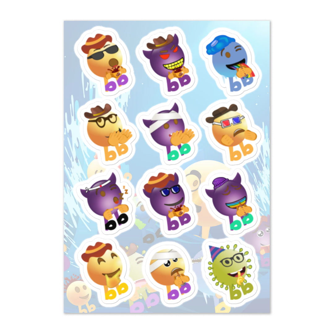 Megabb MaMa Stickers - Emojibb