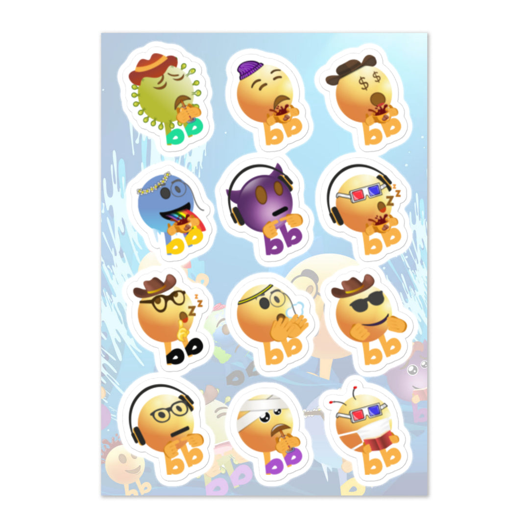 Megabb MaMa Stickers - Emojibb