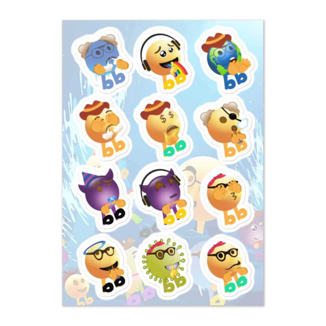 Megabb MaMa Stickers - Emojibb
