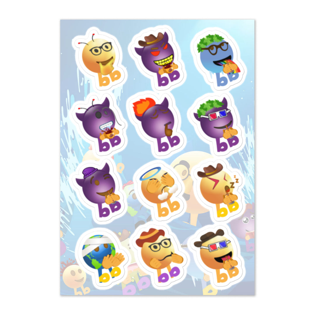 Megabb MaMa Stickers - Emojibb