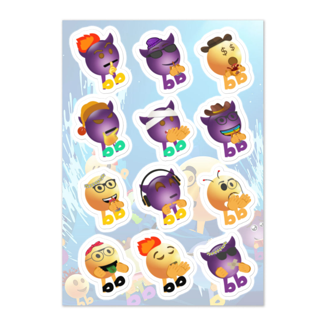 Megabb MaMa Stickers - Emojibb