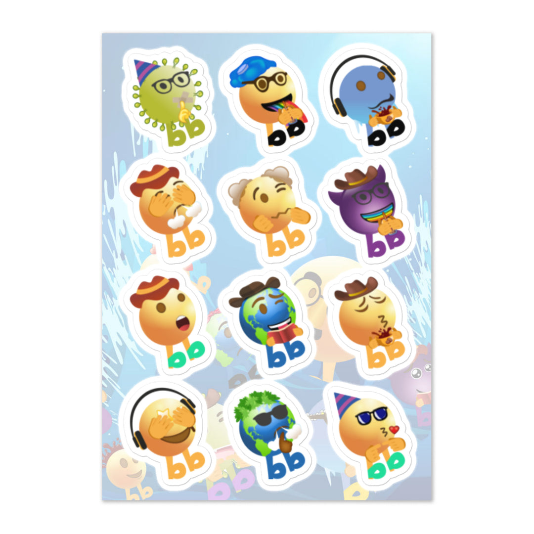 Megabb MaMa Stickers - Emojibb