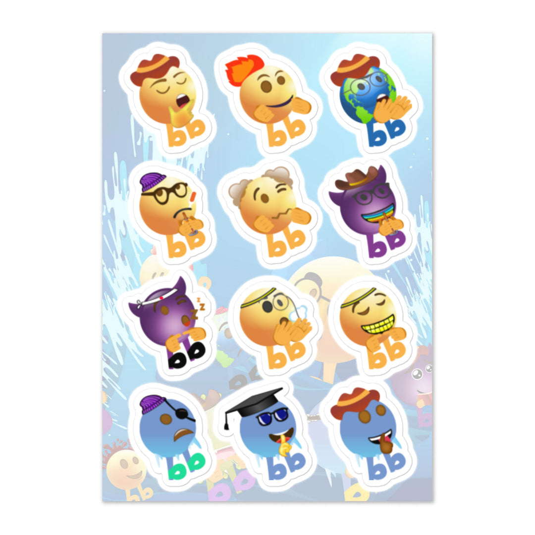 Megabb MaMa Stickers - Emojibb