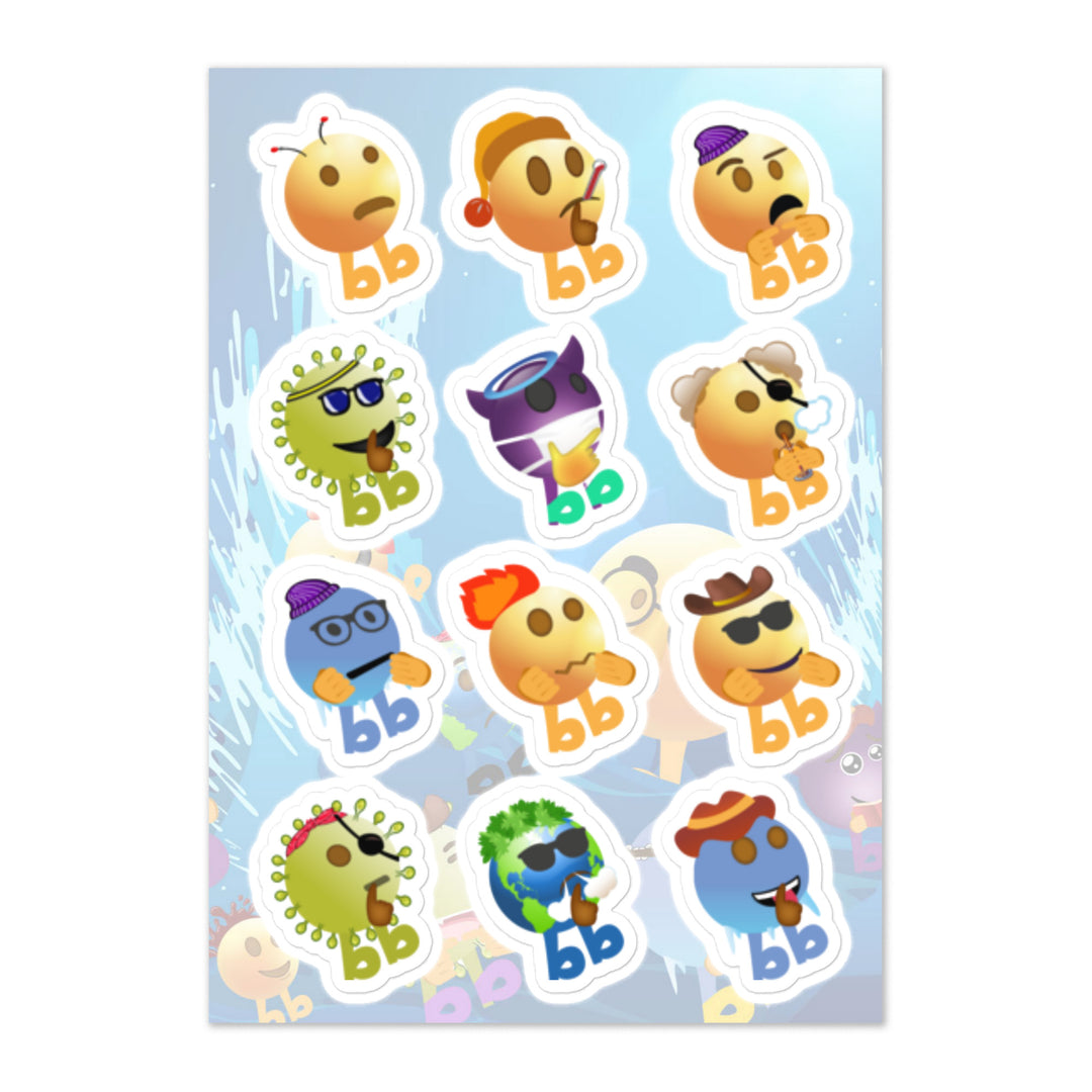 Megabb MaMa Stickers - Emojibb