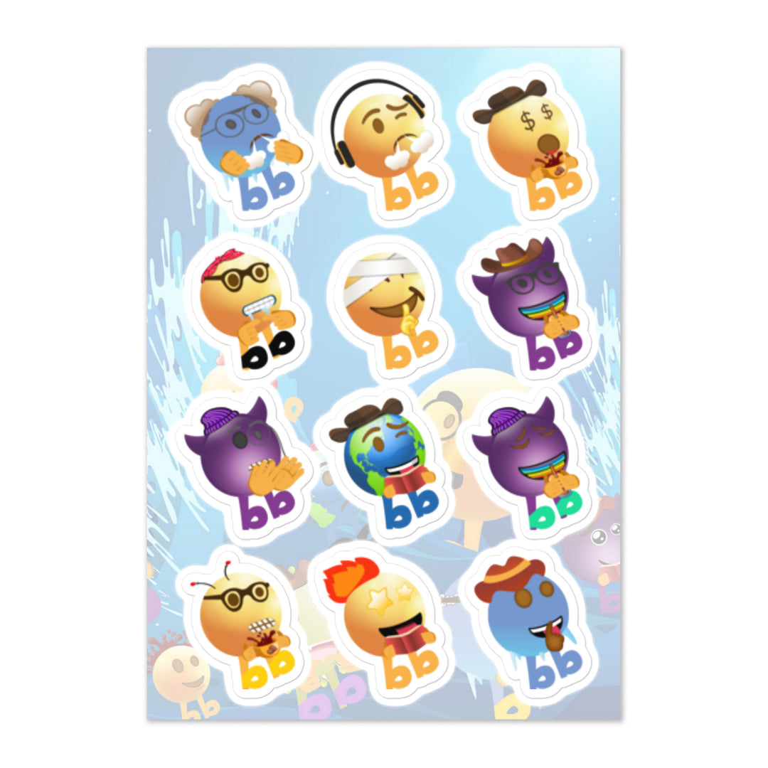 Megabb MaMa Stickers - Emojibb