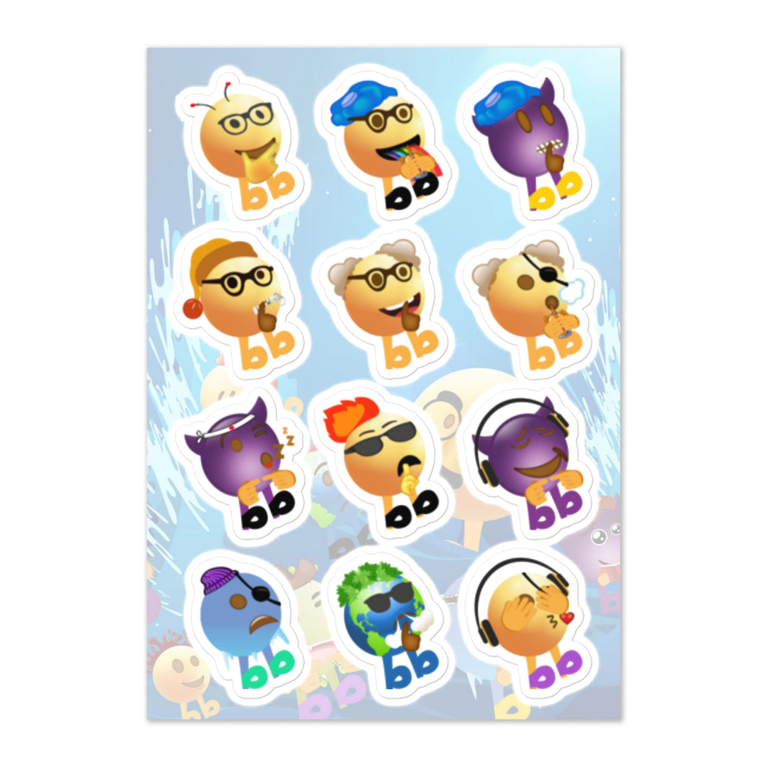 Megabb MaMa Stickers - Emojibb