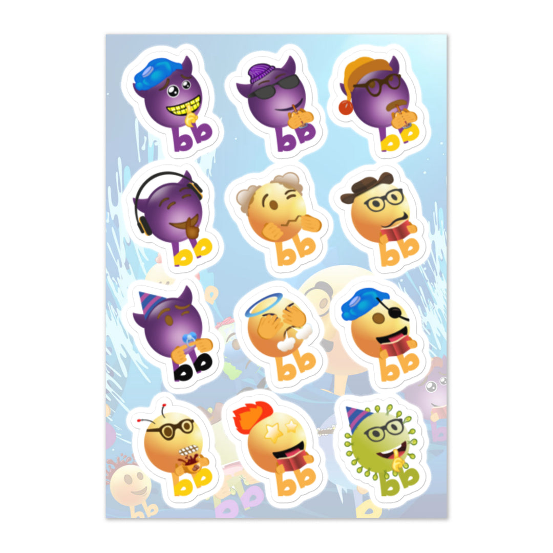 Megabb MaMa Stickers - Emojibb