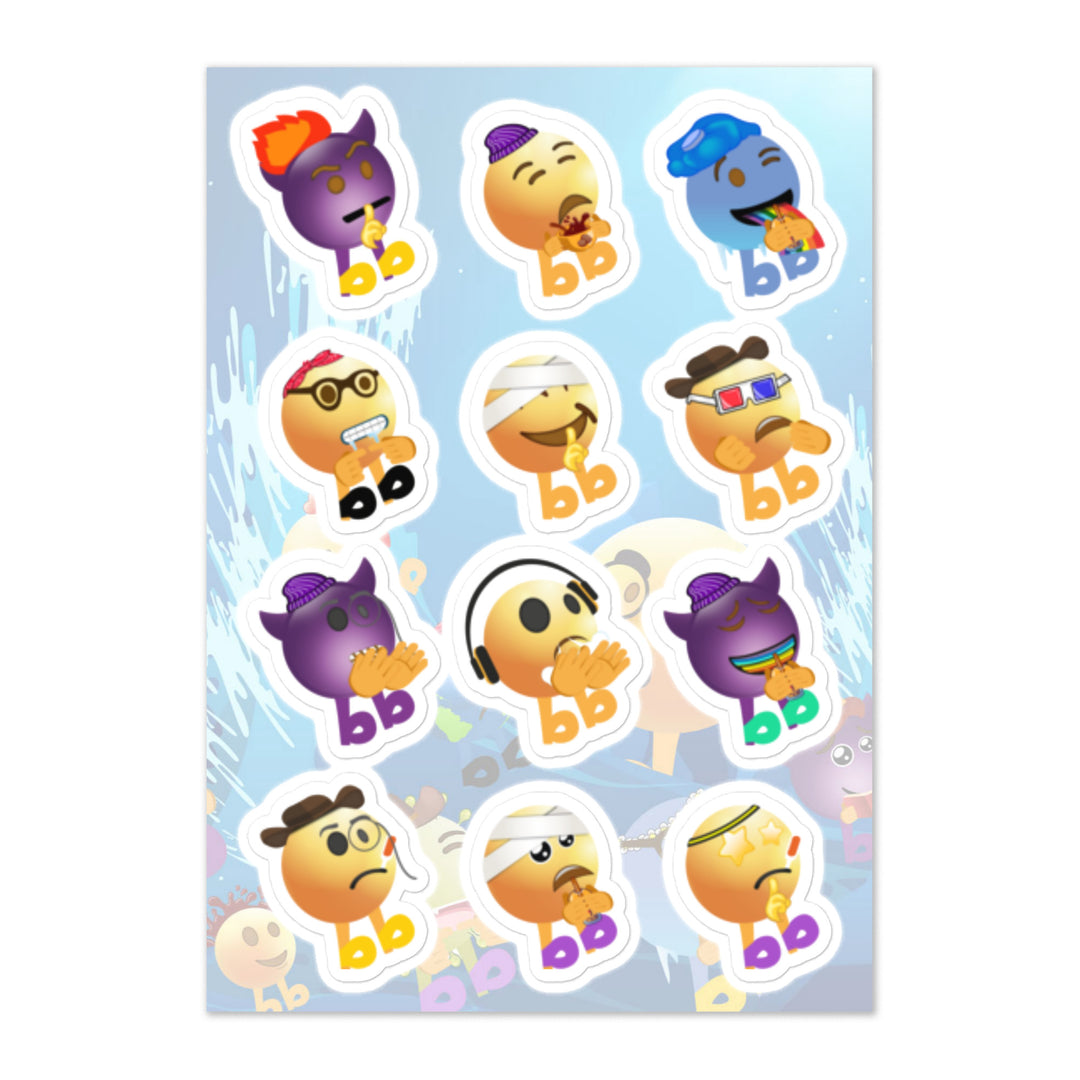 Megabb MaMa Stickers - Emojibb
