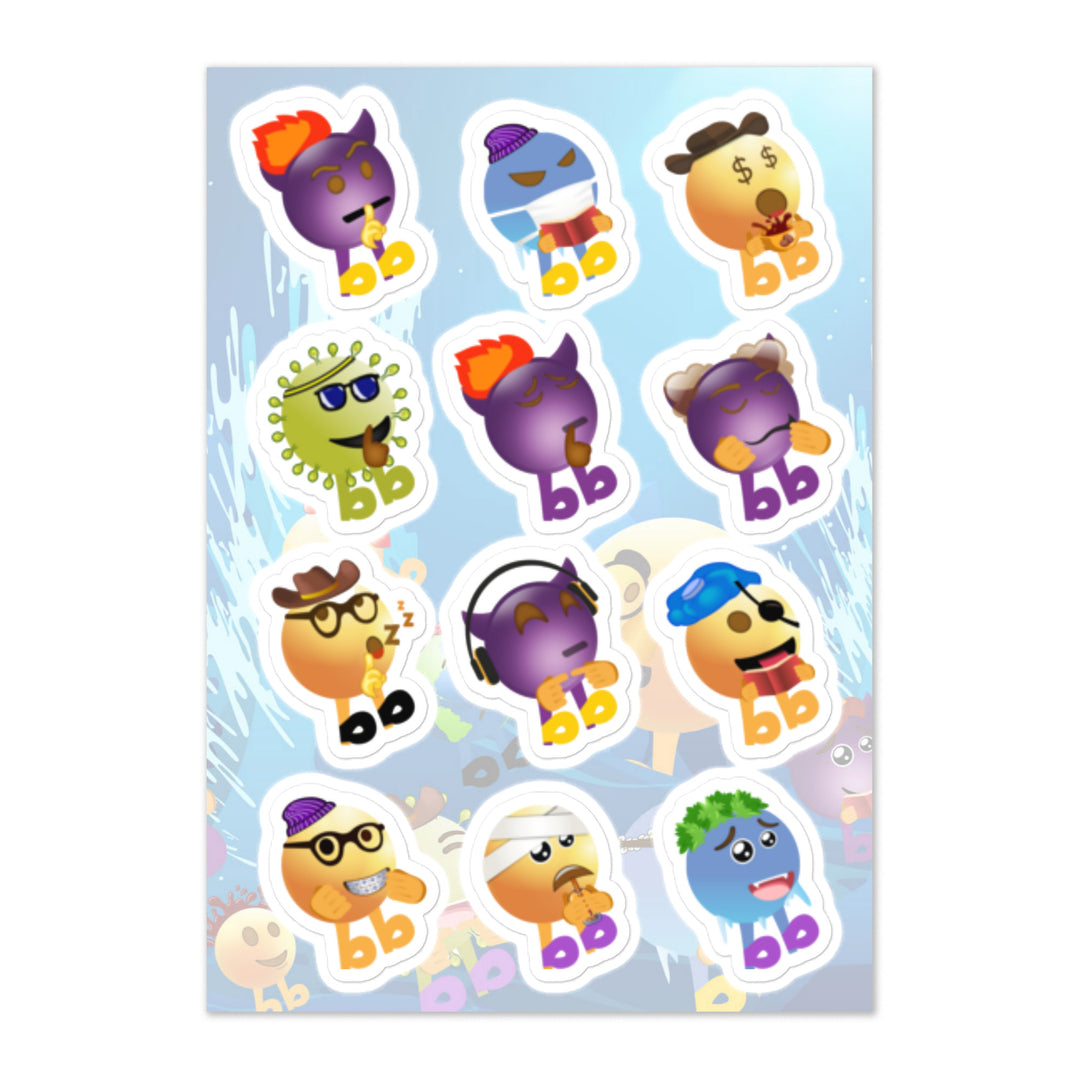 Megabb MaMa Stickers - Emojibb