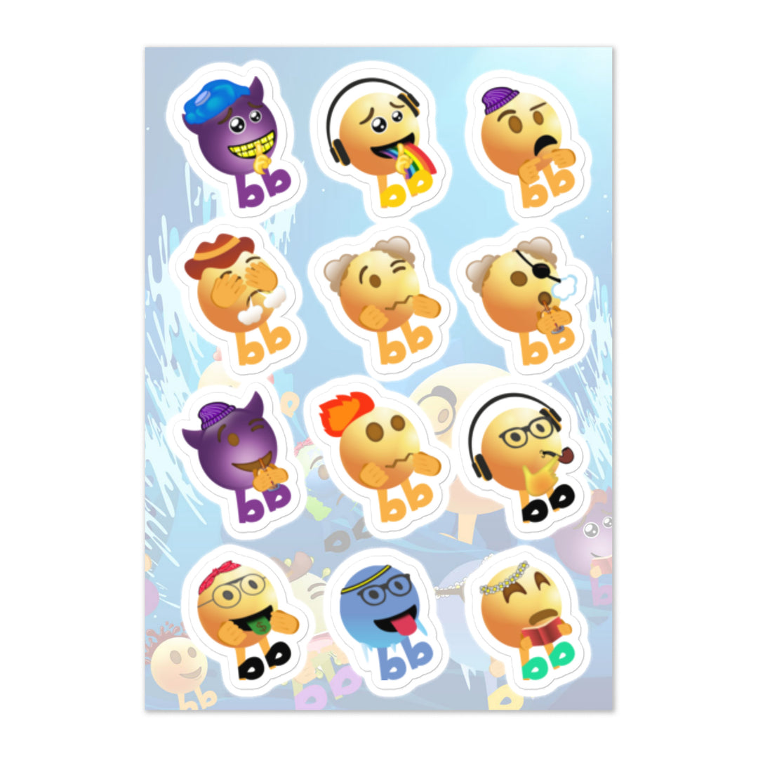 Megabb MaMa Stickers - Emojibb