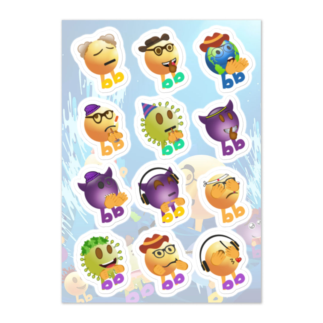 Megabb MaMa Stickers - Emojibb