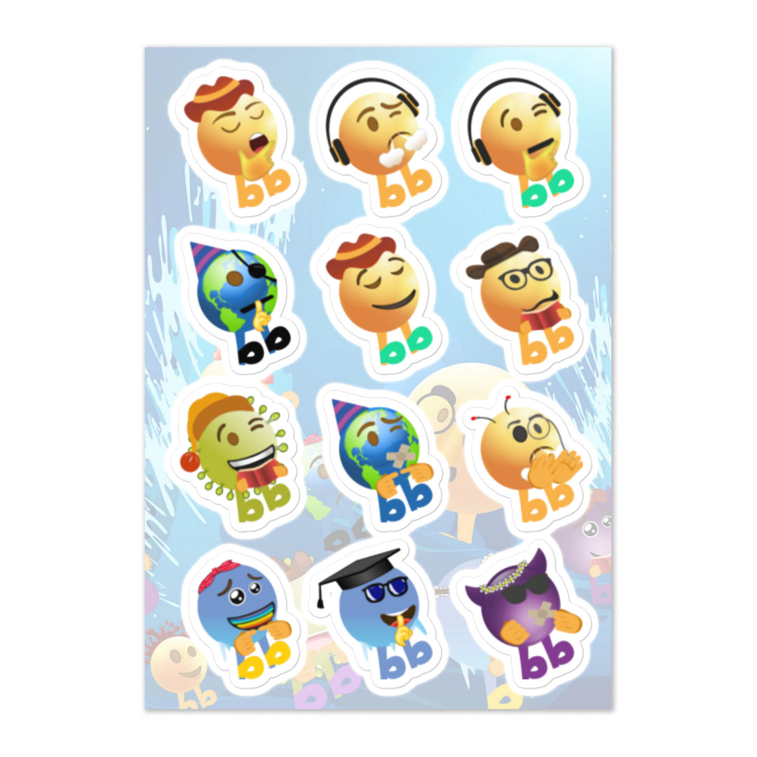 Megabb MaMa Stickers - Emojibb