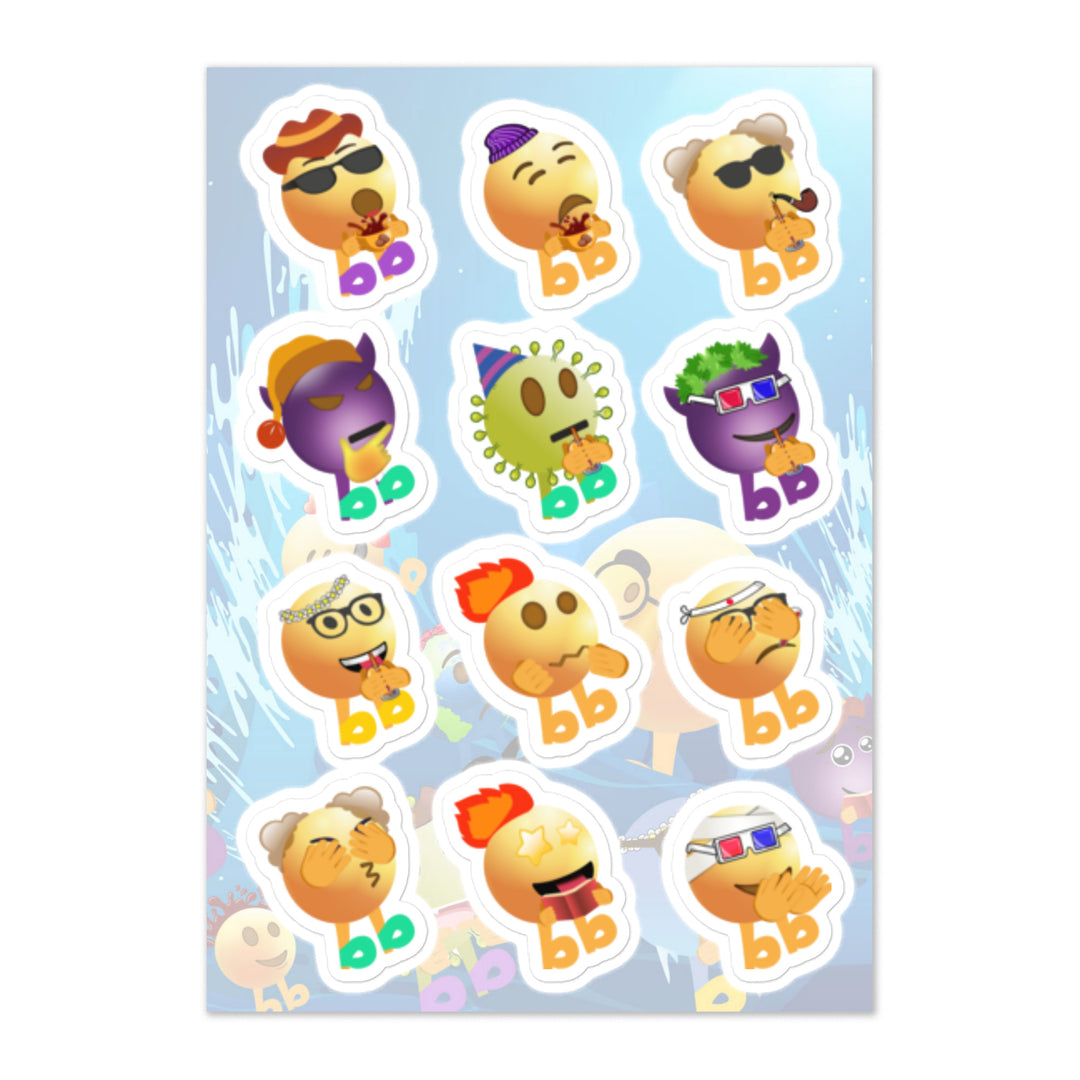 Megabb MaMa Stickers - Emojibb