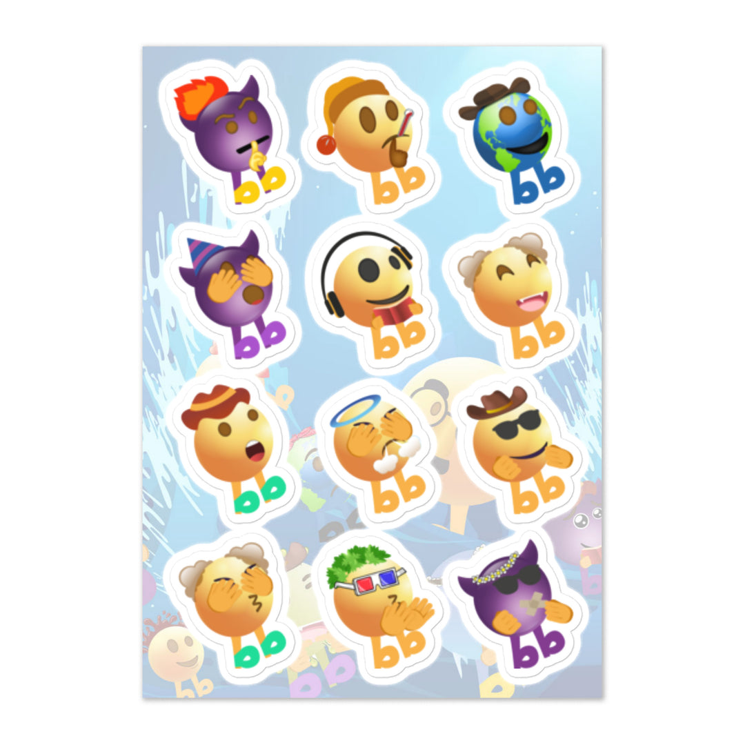 Megabb MaMa Stickers - Emojibb
