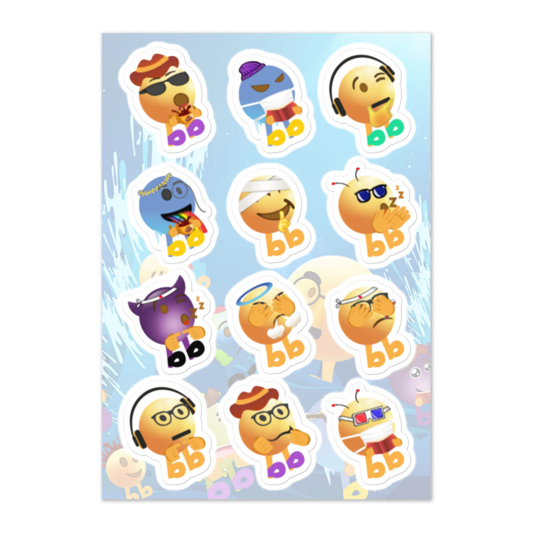 Megabb MaMa Stickers - Emojibb