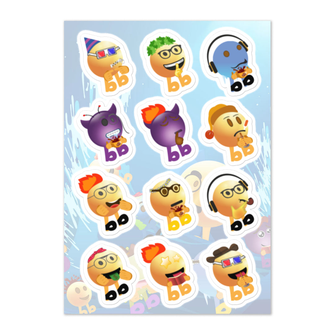 Megabb MaMa Stickers - Emojibb