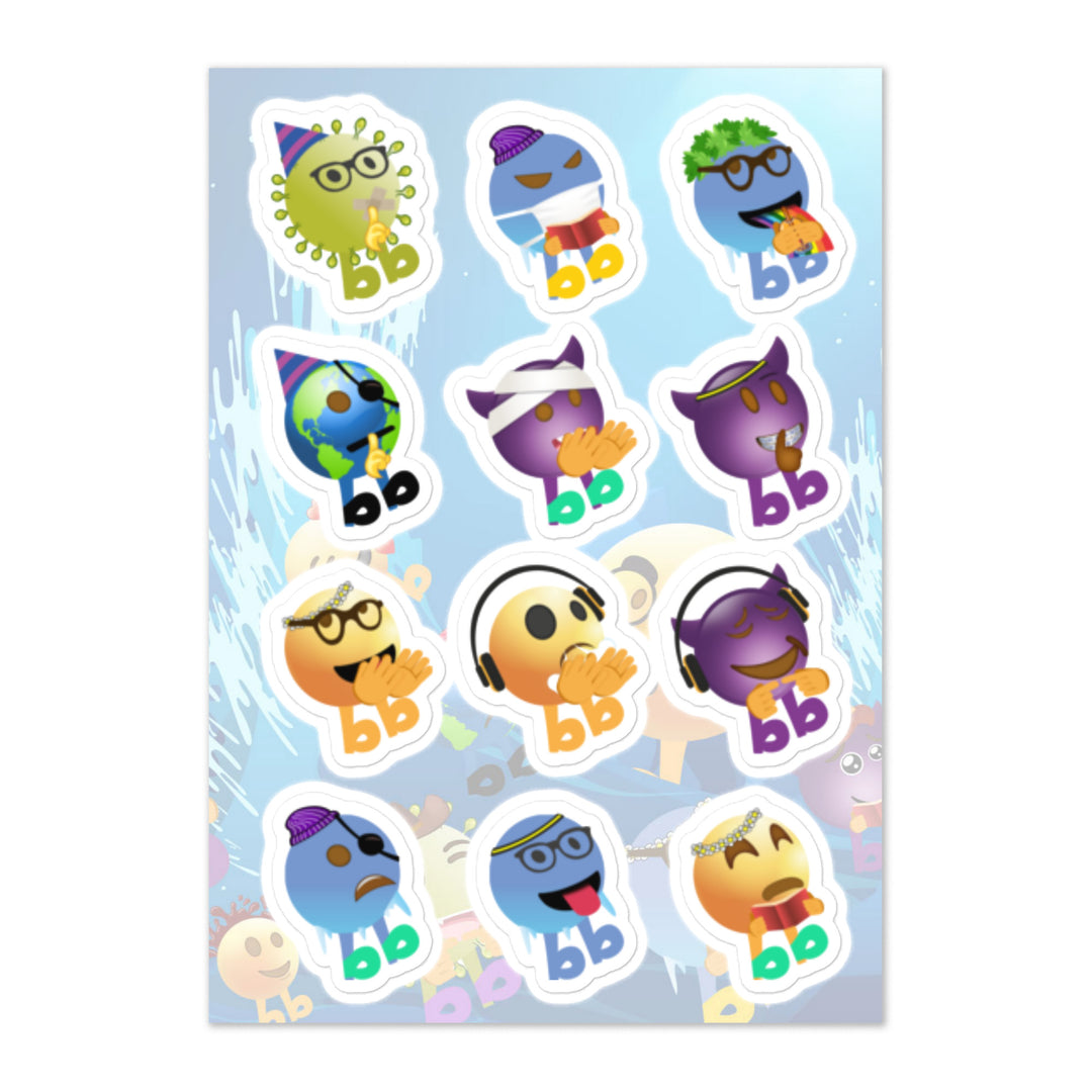 Megabb MaMa Stickers - Emojibb