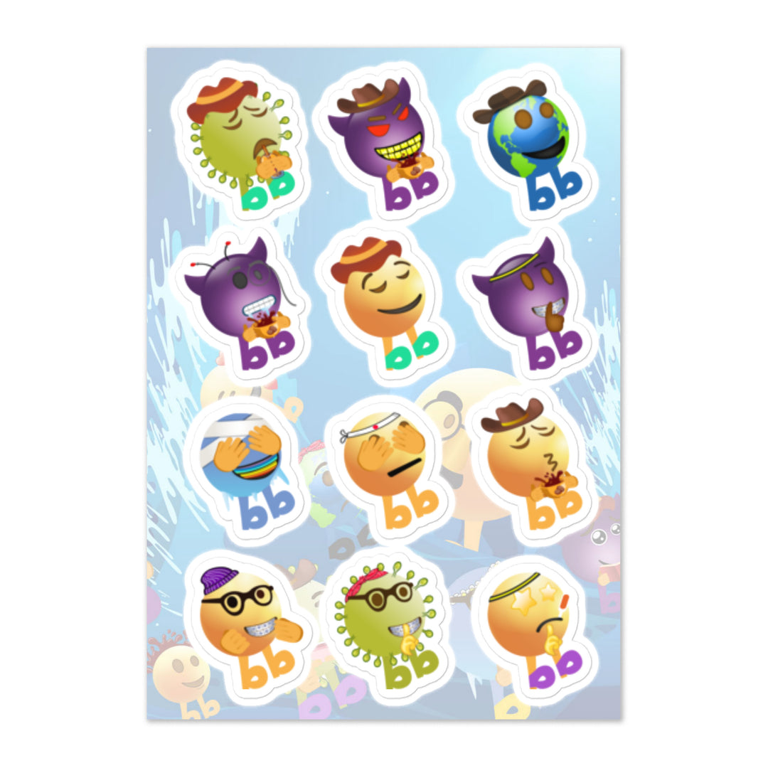 Megabb MaMa Stickers - Emojibb