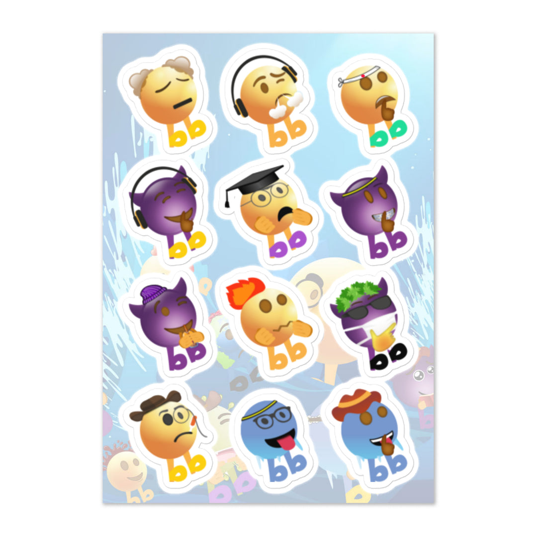 Megabb MaMa Stickers - Emojibb