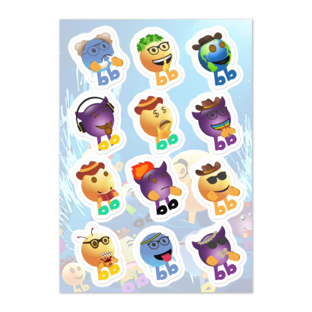 Megabb MaMa Stickers - Emojibb