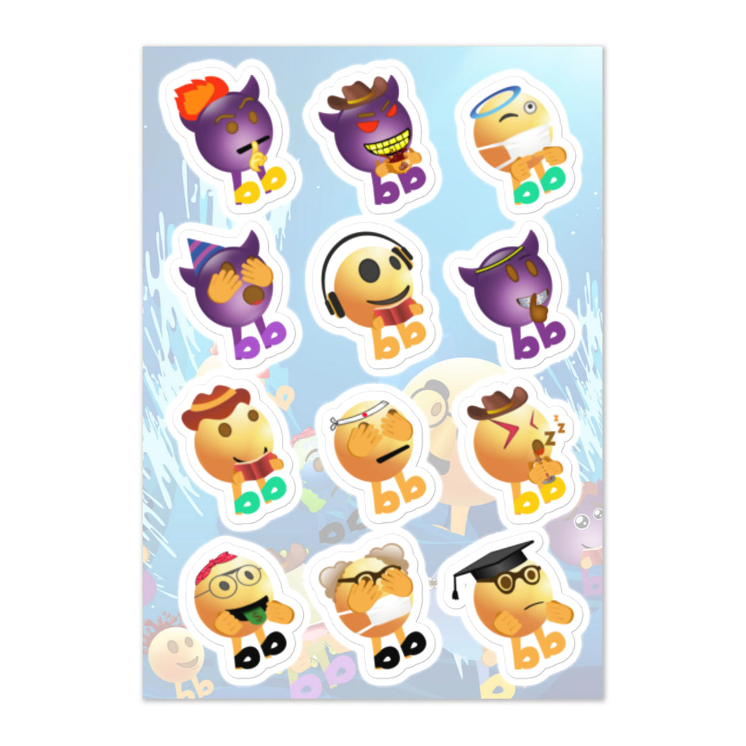 Megabb MaMa Stickers - Emojibb