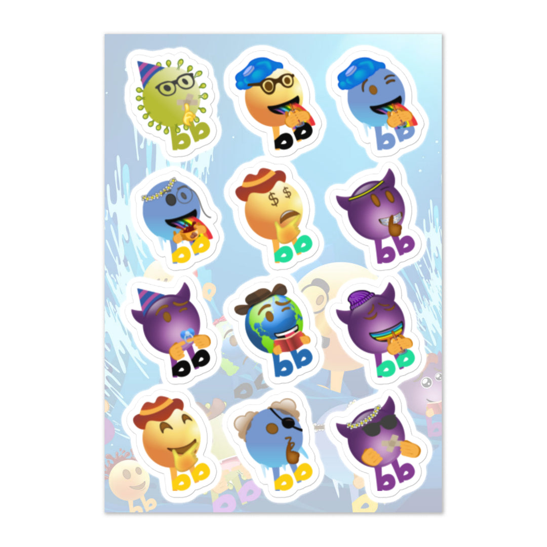 Megabb MaMa Stickers - Emojibb
