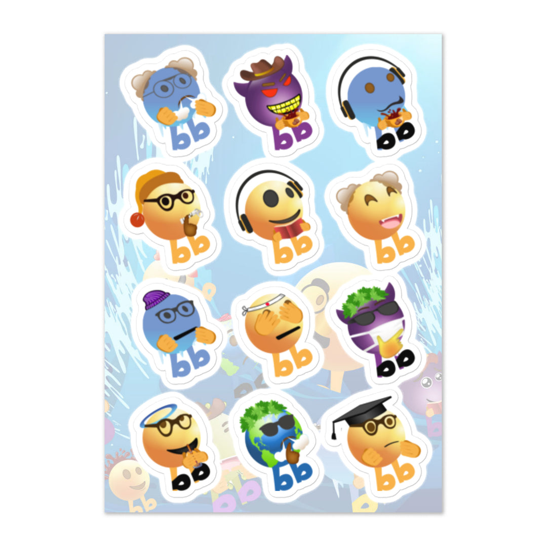 Megabb MaMa Stickers - Emojibb