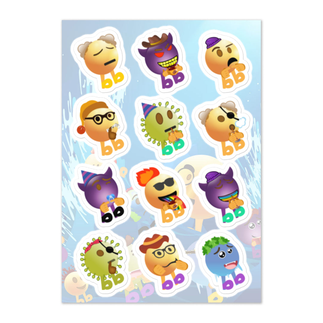 Megabb MaMa Stickers - Emojibb
