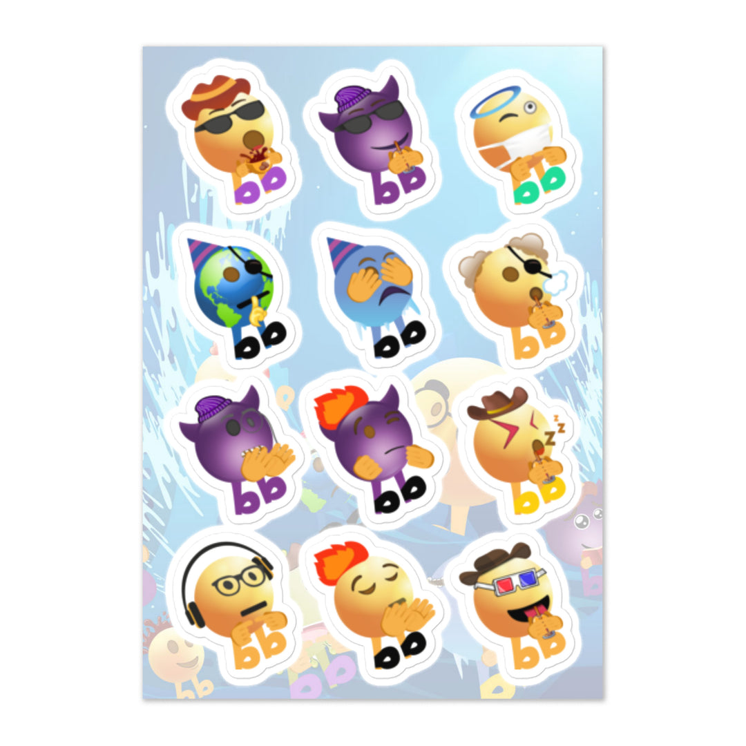 Megabb MaMa Stickers - Emojibb