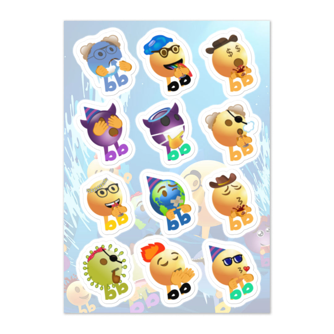 Megabb MaMa Stickers - Emojibb