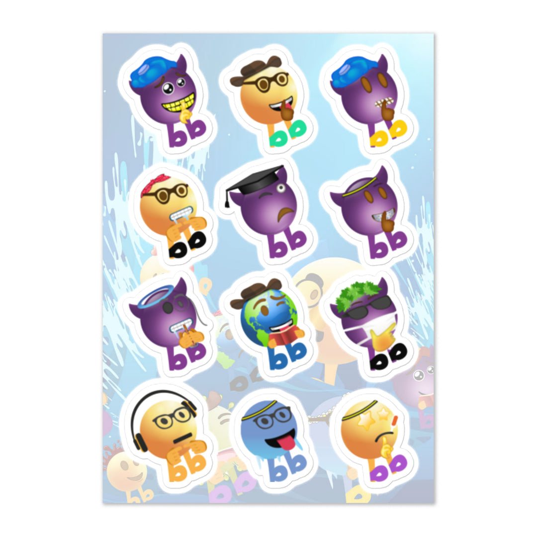 Megabb MaMa Stickers - Emojibb