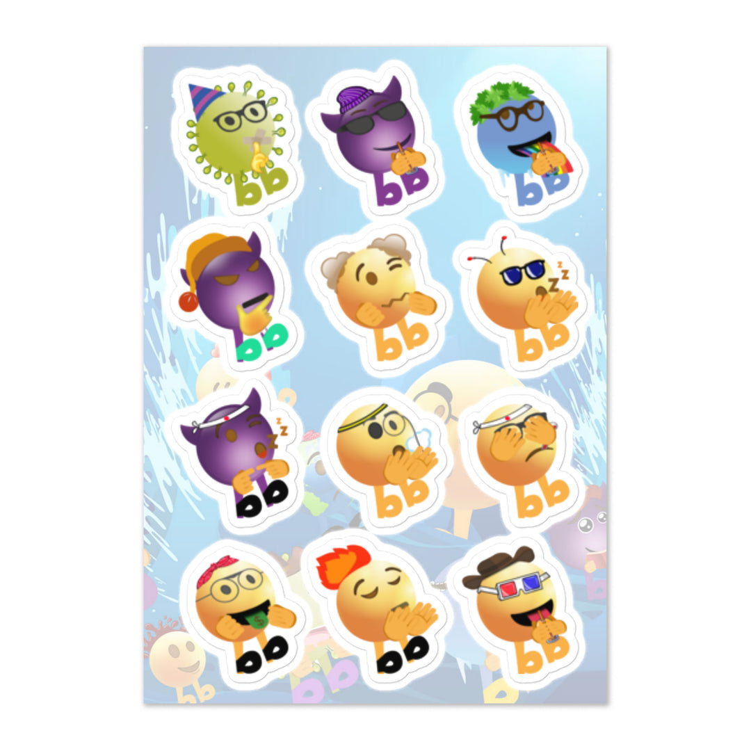 Megabb MaMa Stickers - Emojibb