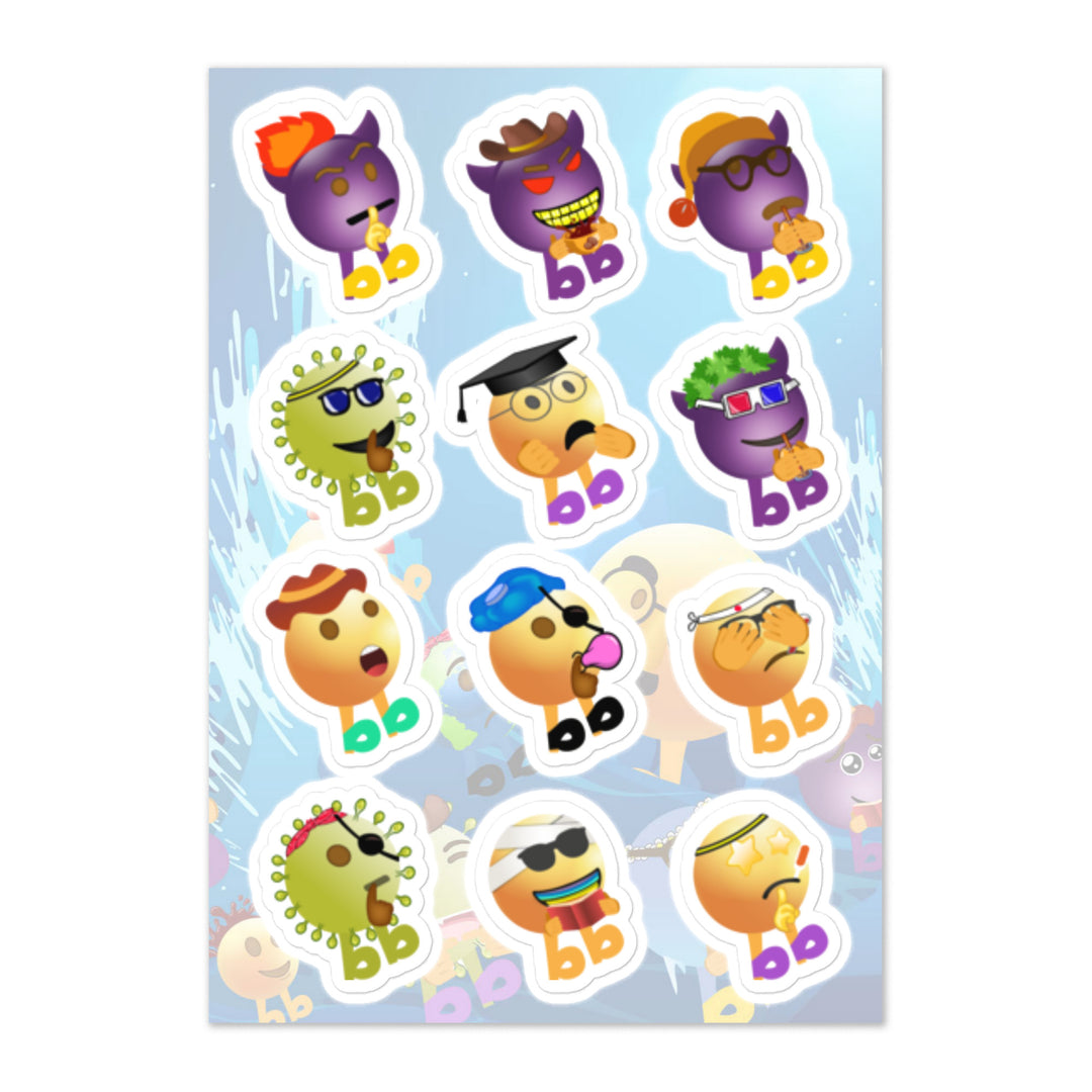 Megabb MaMa Stickers - Emojibb