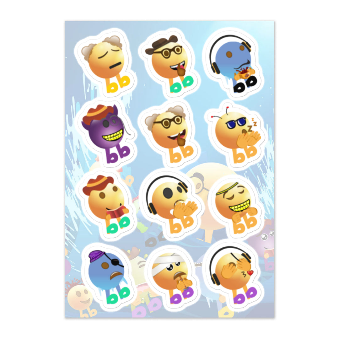 Megabb MaMa Stickers - Emojibb