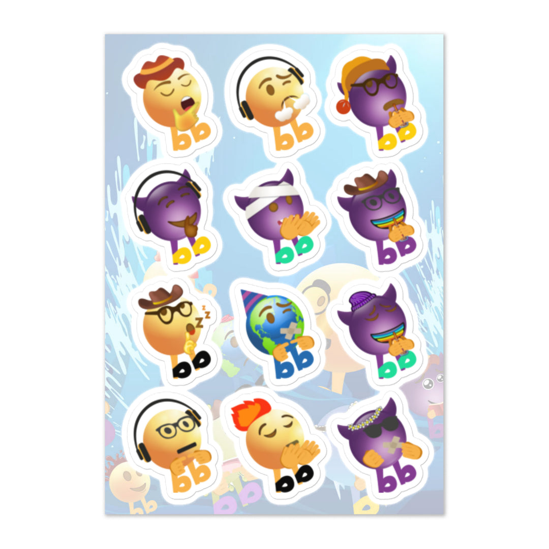 Megabb MaMa Stickers - Emojibb