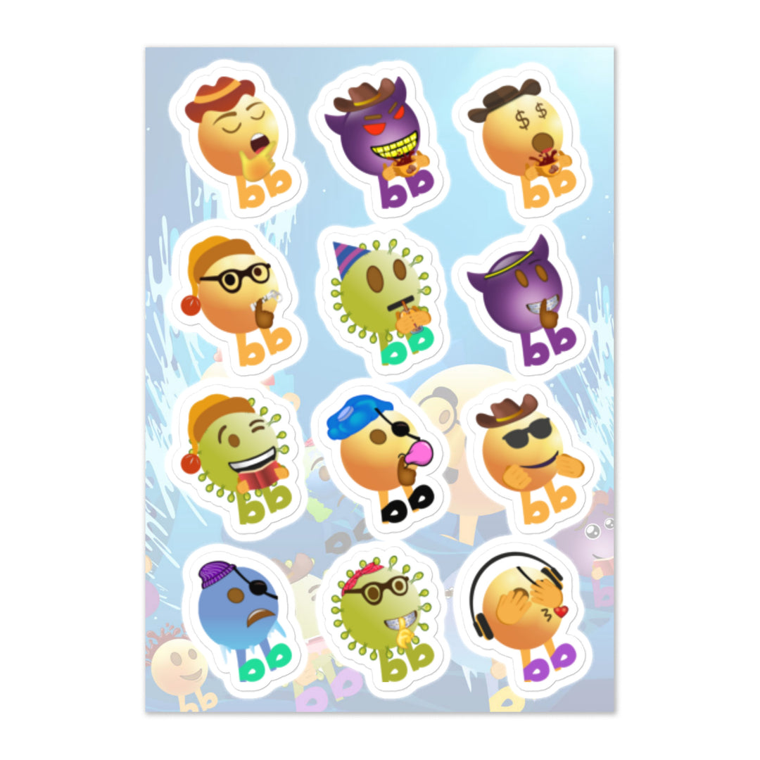 Megabb MaMa Stickers - Emojibb