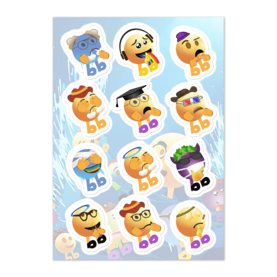 Megabb MaMa Stickers - Emojibb